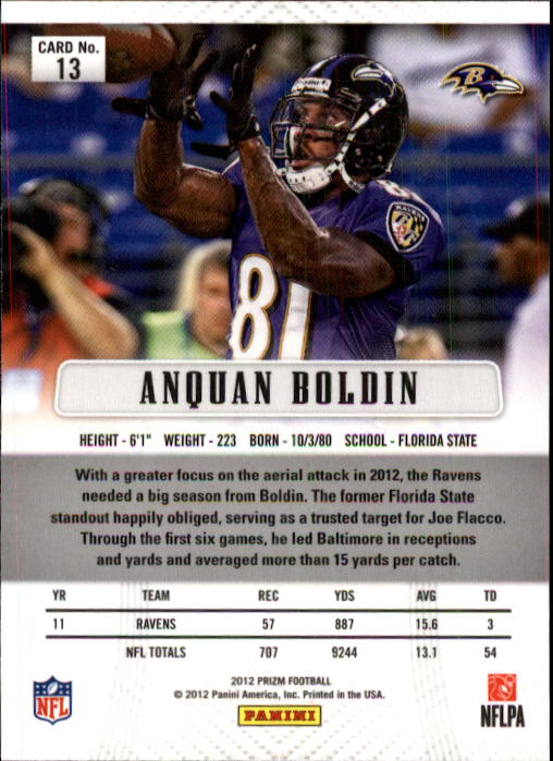 2012 Panini Prizm Football 1-100 YOU PICK - Picture 23 of 191