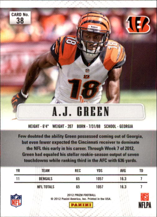 2012 Panini Prizm Football 1-100 YOU PICK - Picture 72 of 191
