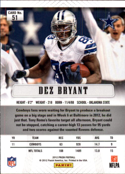 2012 Panini Prizm Football 1-100 YOU PICK - Picture 98 of 191
