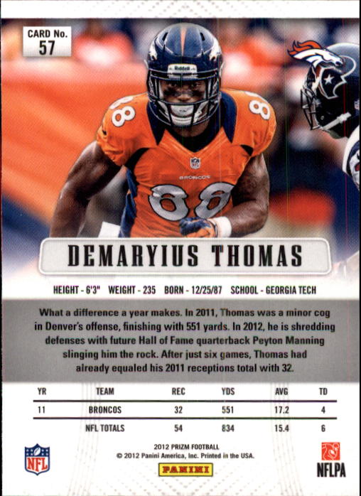 2012 Panini Prizm Football 1-100 YOU PICK - Picture 110 of 191