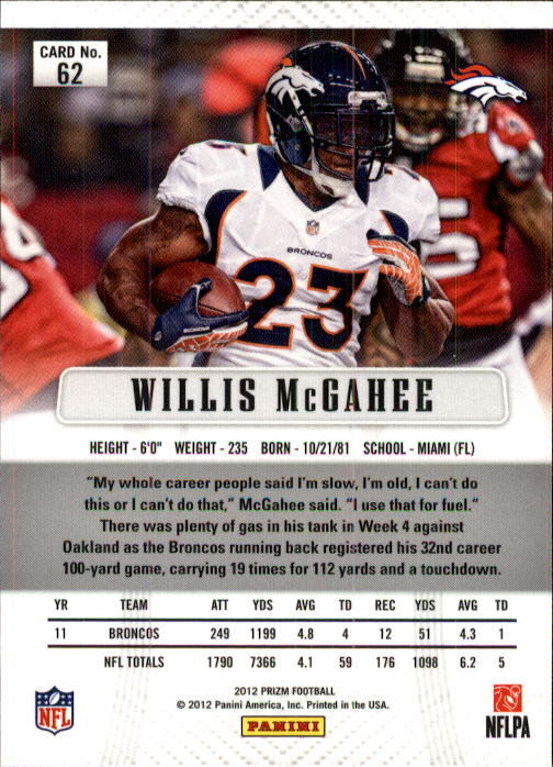 2012 Panini Prizm Football 1-100 YOU PICK - Picture 120 of 191