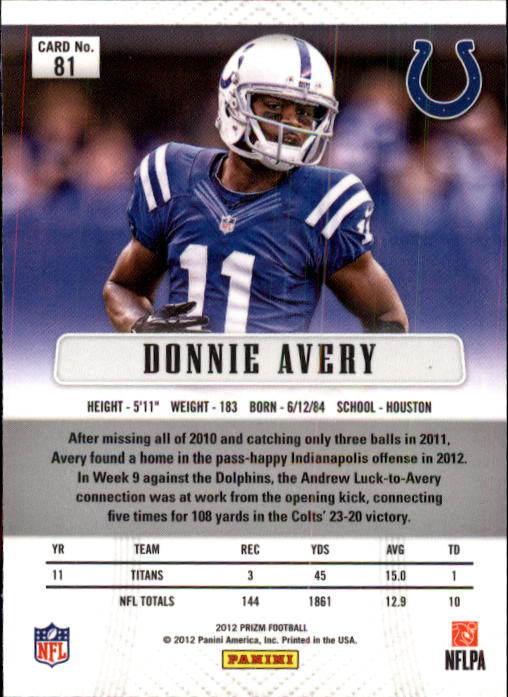 2012 Panini Prizm Football 1-100 YOU PICK - Picture 153 of 191