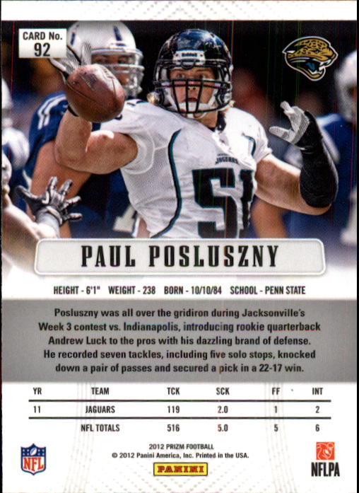 2012 Panini Prizm Football 1-100 YOU PICK - Picture 175 of 191