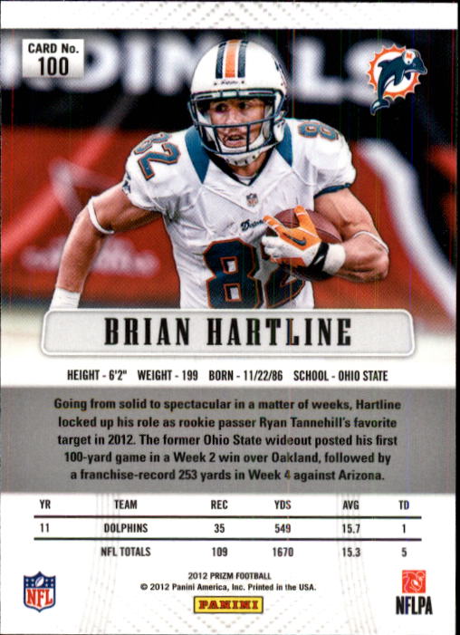 2012 Panini Prizm Football 1-100 YOU PICK - Picture 191 of 191