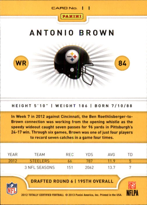 A8185- 2012 Totally Certified Football Cards 1-100 - You Pick - 15+ FREE SHIP - Picture 15 of 157
