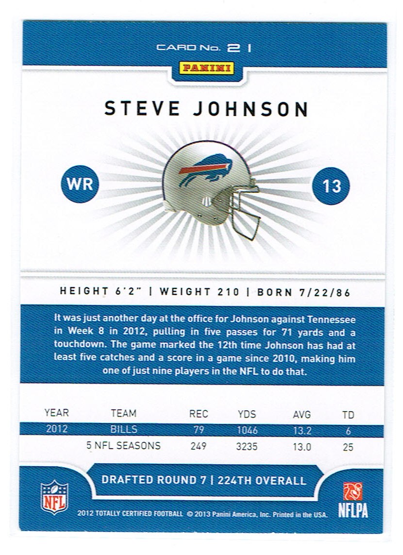 A8185- 2012 Totally Certified Football Cards 1-100 - You Pick - 15+ FREE SHIP - Picture 35 of 157