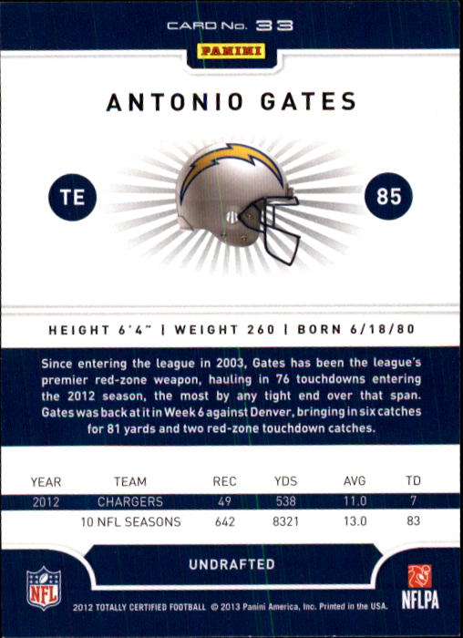 A8185- 2012 Totally Certified Football Cards 1-100 - You Pick - 15+ FREE SHIP - Picture 57 of 157