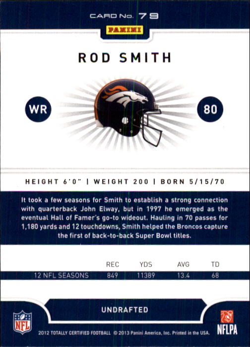 A8185- 2012 Totally Certified Football Cards 1-100 - You Pick - 15+ FREE SHIP - Picture 133 of 157