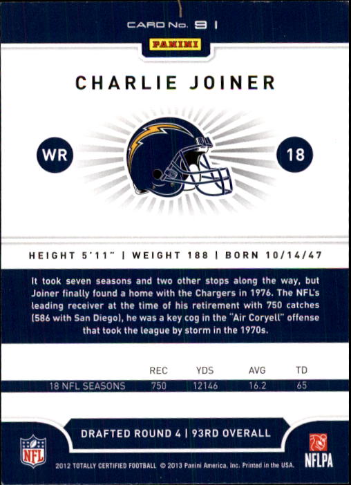 A8185- 2012 Totally Certified Football Cards 1-100 - You Pick - 15+ FREE SHIP - Picture 145 of 157