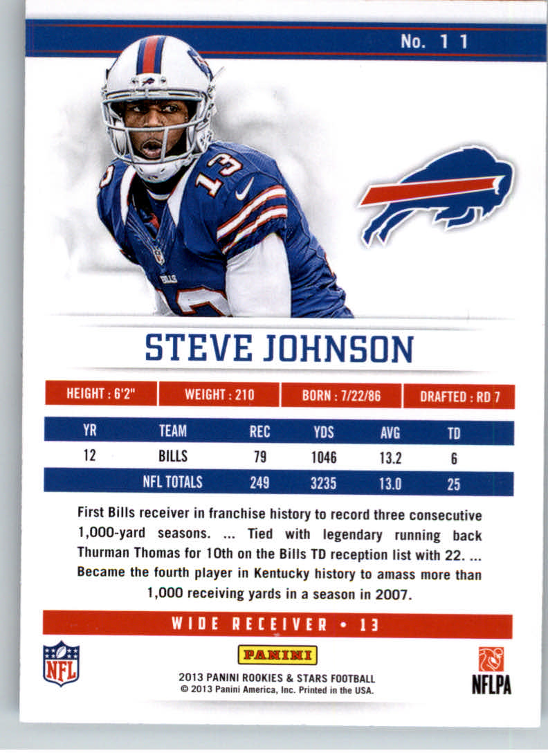 2013 Rookies and Stars FB #s 1-240 +Rookies (A6818) - You Pick - 10