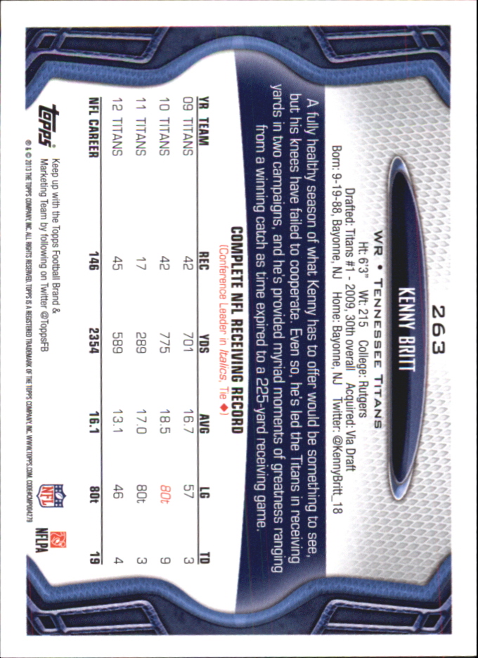 A8783- 2013 Topps Mini FB Card #s 251-440 +Rookies -You Pick- 15+ FREE US SHIP - Picture 23 of 267
