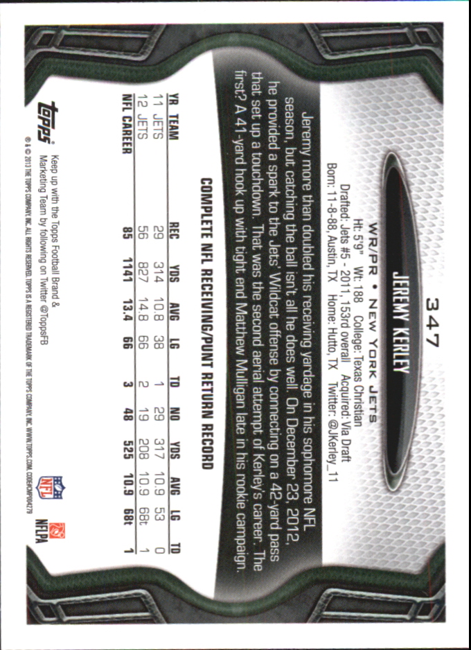 A8783- 2013 Topps Mini FB Card #s 251-440 +Rookies -You Pick- 15+ FREE US SHIP - Picture 135 of 267