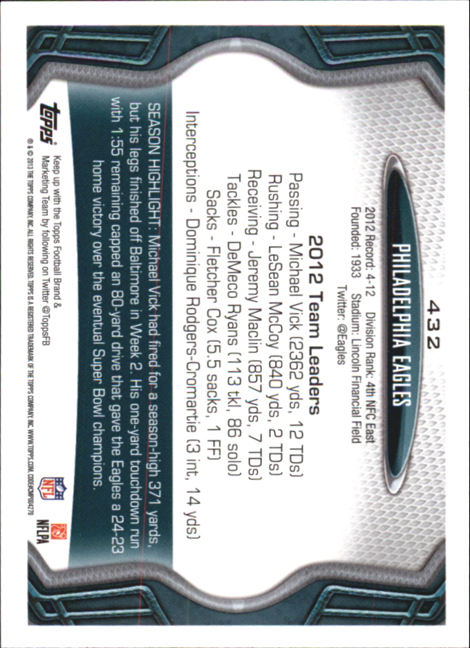 A8783- 2013 Topps Mini FB Card #s 251-440 +Rookies -You Pick- 15+ FREE US SHIP - Picture 257 of 267