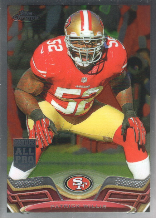 2013 Topps Chrome Football Part 1 Main Set Cards #1 to #220 - Picture 22 of 429