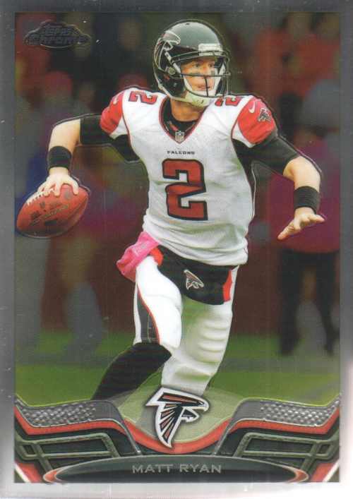 2013 Topps Chrome Football Part 1 Main Set Cards #1 to #220 - Picture 46 of 429