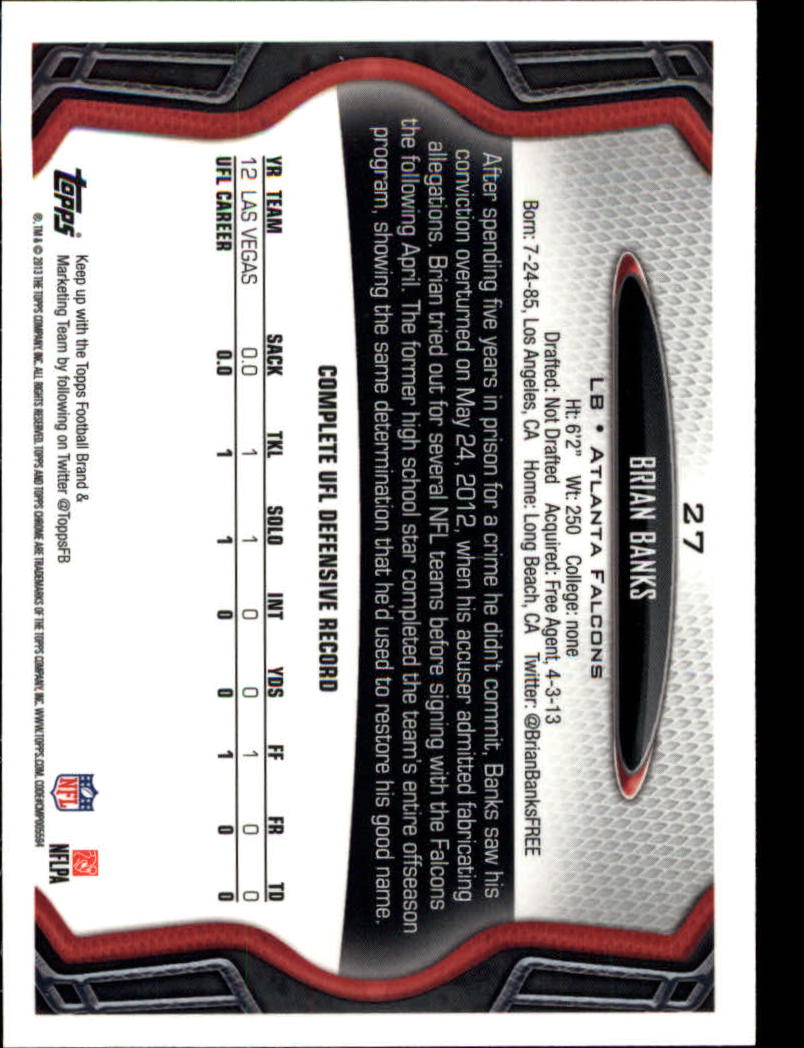 2013 Topps Chrome Football Part 1 Main Set Cards #1 to #220 - Picture 51 of 429