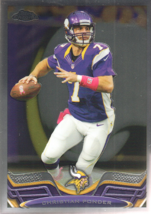 2013 Topps Chrome Football Part 1 Main Set Cards #1 to #220 - Picture 68 of 429