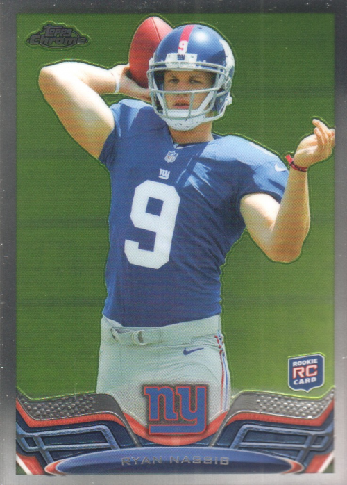 2013 Topps Chrome Football Part 1 Main Set Cards #1 to #220 - Picture 78 of 429