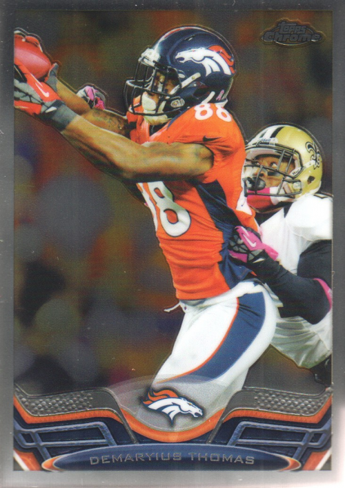 2013 Topps Chrome Football Part 1 Main Set Cards #1 to #220 - Picture 80 of 429