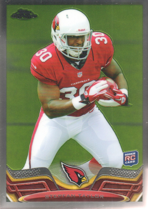 2013 Topps Chrome Football Part 1 Main Set Cards #1 to #220 - Picture 104 of 429