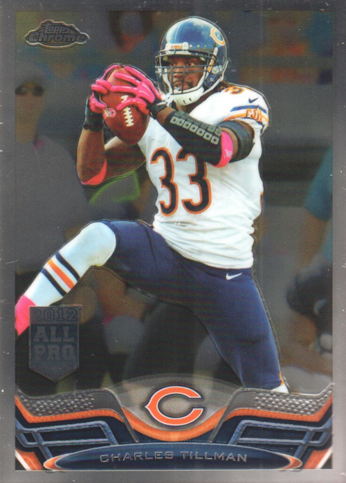 2013 Topps Chrome Football Part 1 Main Set Cards #1 to #220 - Picture 116 of 429