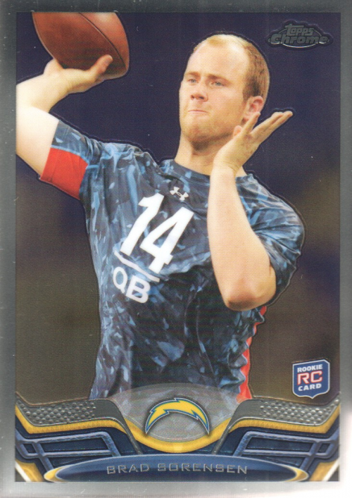 2013 Topps Chrome Football Part 1 Main Set Cards #1 to #220 - Picture 130 of 429