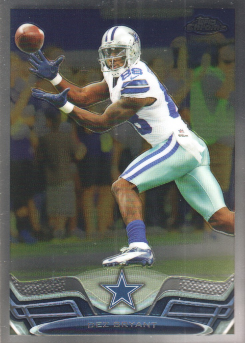 2013 Topps Chrome Football Part 1 Main Set Cards #1 to #220 - Picture 184 of 429