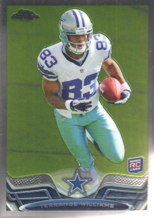 2013 Topps Chrome Football Part 1 Main Set Cards #1 to #220 - Picture 196 of 429