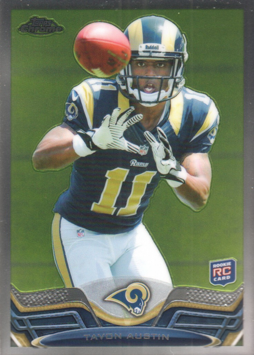 2013 Topps Chrome Football Part 1 Main Set Cards #1 to #220 - Picture 228 of 429