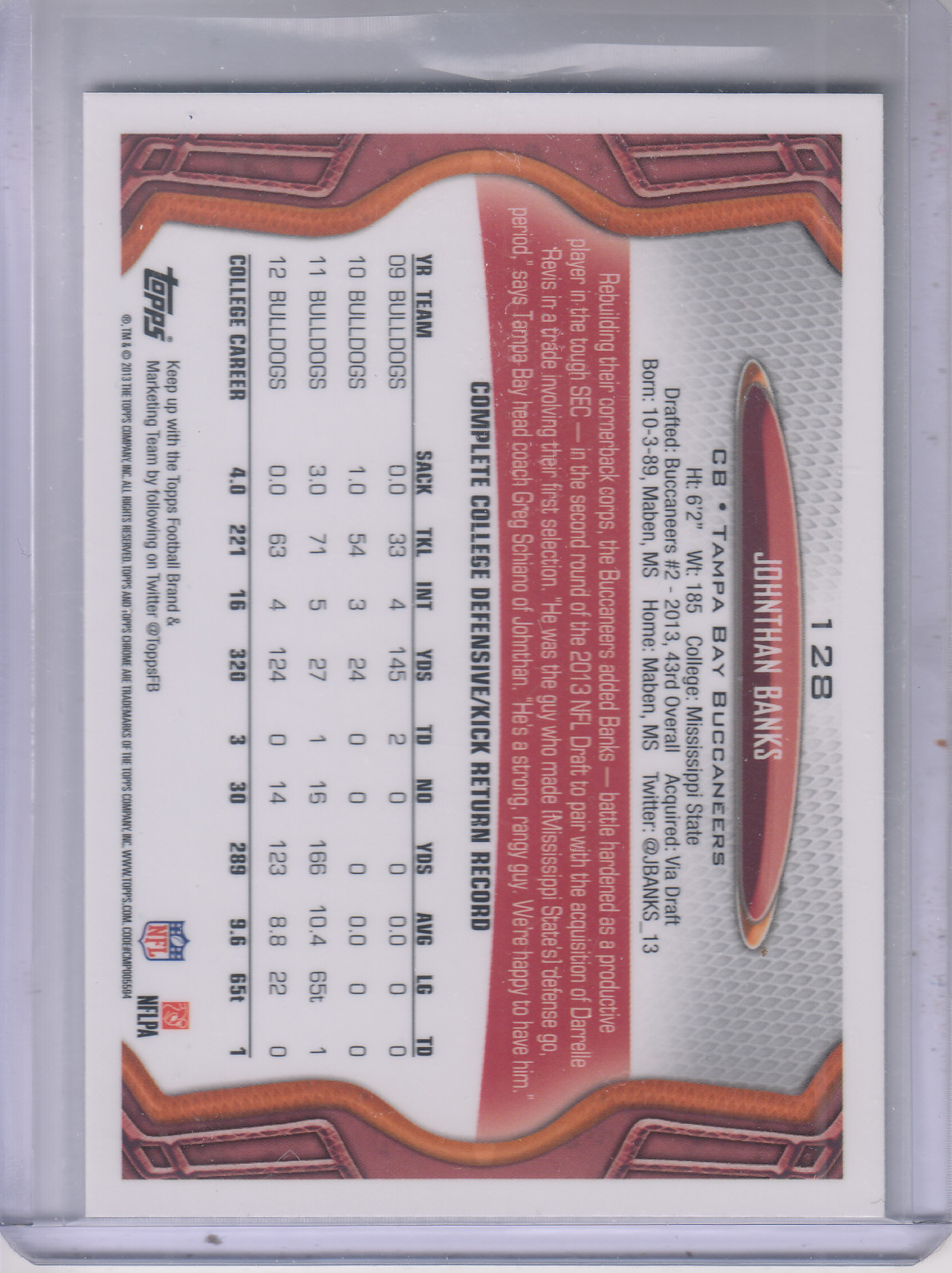 2013 Topps Chrome Football Part 1 Main Set Cards #1 to #220 - Picture 247 of 429
