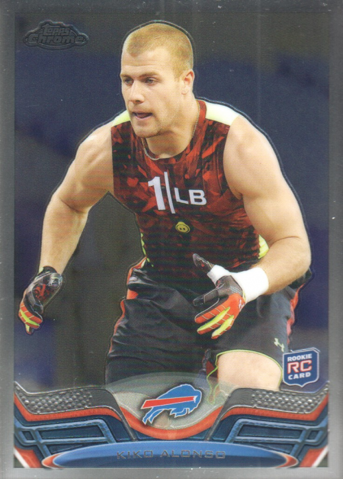 2013 Topps Chrome Football Part 1 Main Set Cards #1 to #220 - Picture 268 of 429
