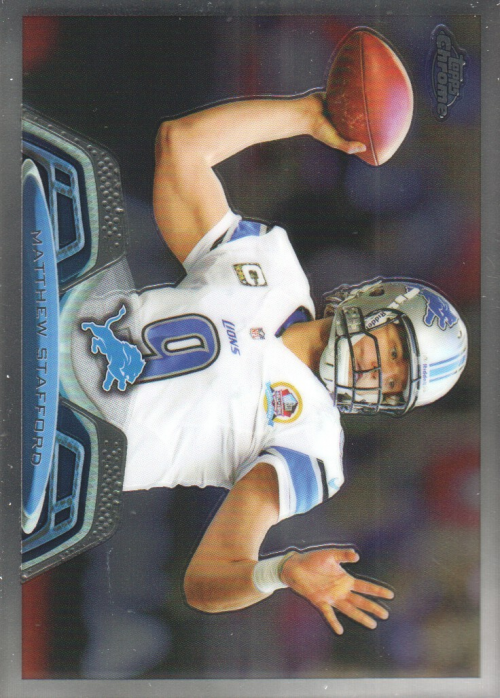 2013 Topps Chrome Football Part 1 Main Set Cards #1 to #220 - Picture 272 of 429