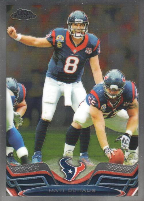 2013 Topps Chrome Football Part 1 Main Set Cards #1 to #220 - Picture 290 of 429