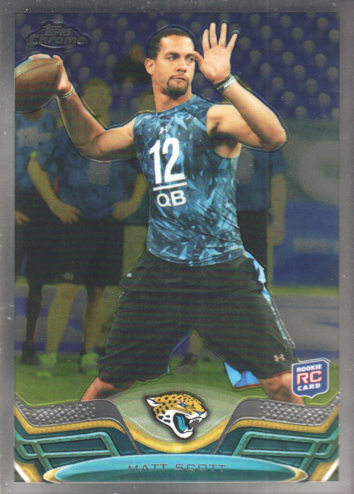 2013 Topps Chrome Football Part 1 Main Set Cards #1 to #220 - Picture 296 of 429