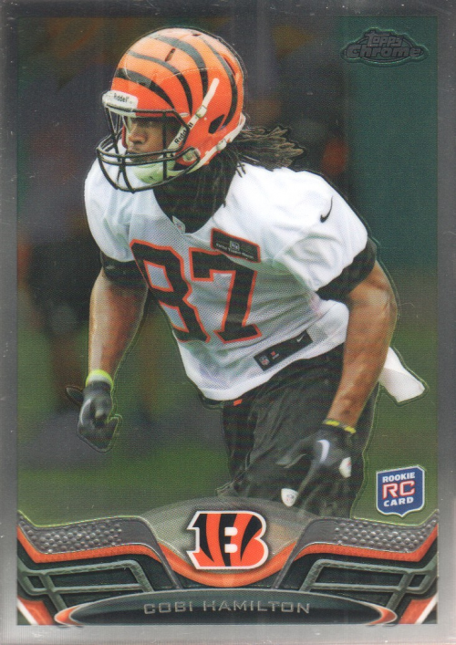 2013 Topps Chrome Football Part 1 Main Set Cards #1 to #220 - Picture 304 of 429