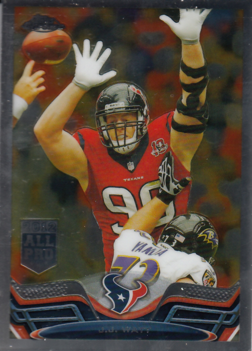 2013 Topps Chrome Football Part 1 Main Set Cards #1 to #220 - Picture 306 of 429