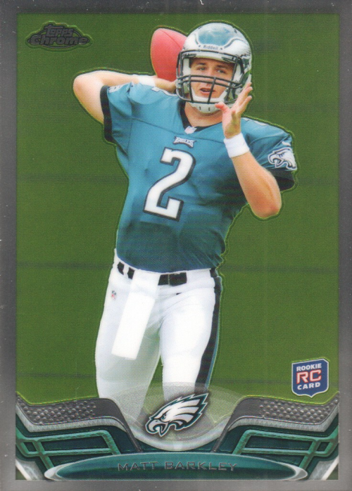 2013 Topps Chrome Football Part 1 Main Set Cards #1 to #220 - Picture 312 of 429