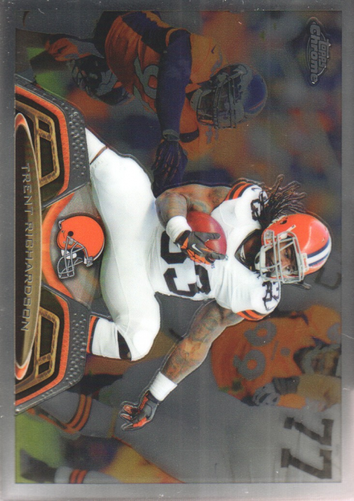 2013 Topps Chrome Football Part 1 Main Set Cards #1 to #220 - Picture 316 of 429