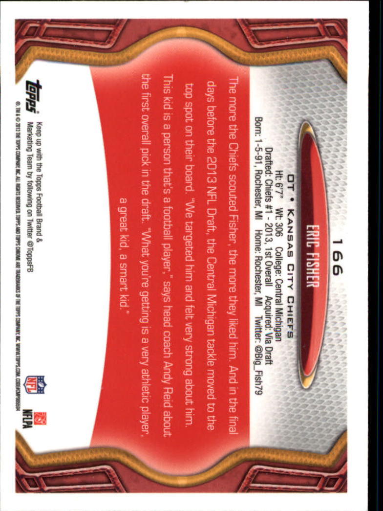 2013 Topps Chrome Football Part 1 Main Set Cards #1 to #220 - Picture 321 of 429
