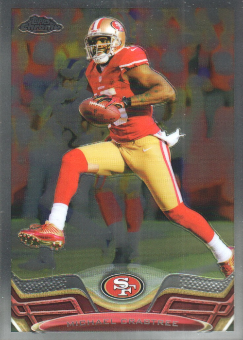 2013 Topps Chrome Football Part 1 Main Set Cards #1 to #220 - Picture 346 of 429