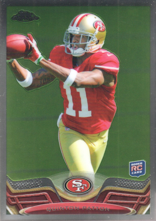 2013 Topps Chrome Football Part 1 Main Set Cards #1 to #220 - Picture 350 of 429
