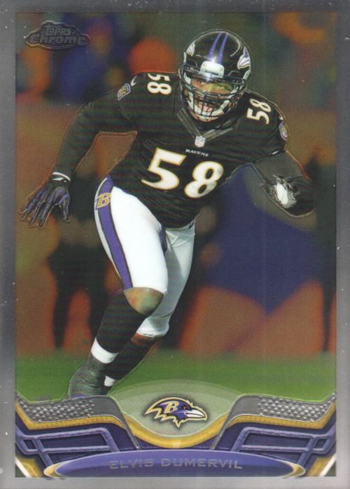 2013 Topps Chrome Football Part 1 Main Set Cards #1 to #220 - Picture 352 of 429