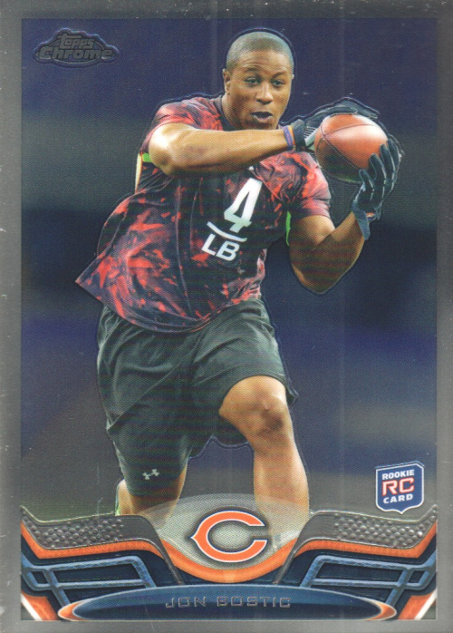 2013 Topps Chrome Football Part 1 Main Set Cards #1 to #220 - Picture 366 of 429