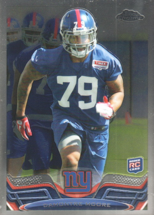 2013 Topps Chrome Football Part 1 Main Set Cards #1 to #220 - Picture 368 of 429