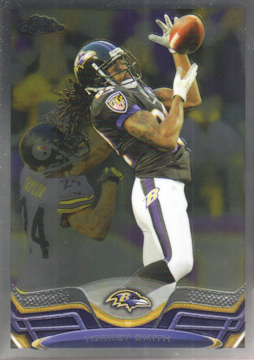 2013 Topps Chrome Football Part 1 Main Set Cards #1 to #220 - Picture 374 of 429