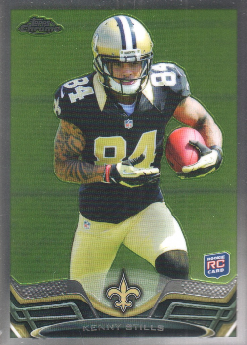 2013 Topps Chrome Football Part 1 Main Set Cards #1 to #220 - Picture 376 of 429