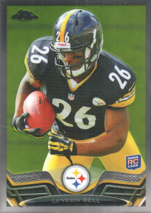 2013 Topps Chrome Football Part 1 Main Set Cards #1 to #220 - Picture 384 of 429
