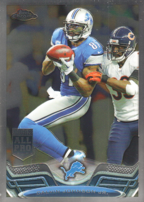 2013 Topps Chrome Football Part 1 Main Set Cards #1 to #220 - Picture 388 of 429