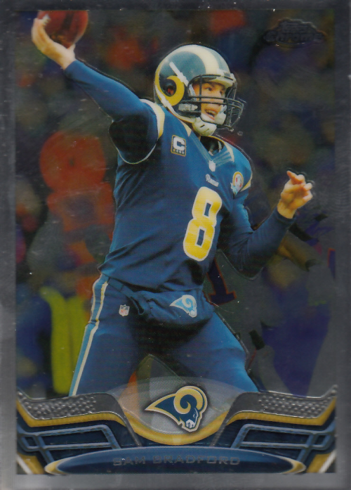 2013 Topps Chrome Football Part 1 Main Set Cards #1 to #220 - Picture 394 of 429