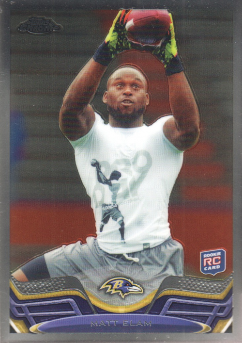 2013 Topps Chrome Football Part 1 Main Set Cards #1 to #220 - Picture 402 of 429